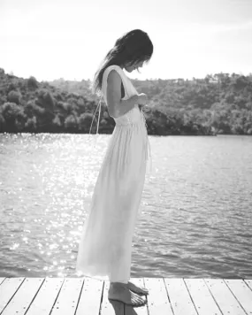 PREZIOSA OUI White Swan | Robe | SESSÙN Site officiel 